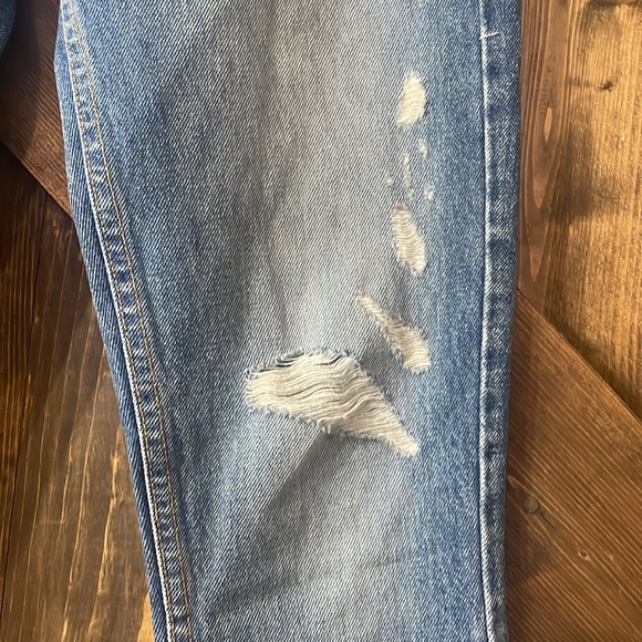 REDONE Originals High Rise Ankle Crop Jeans - Picture 5 of 10